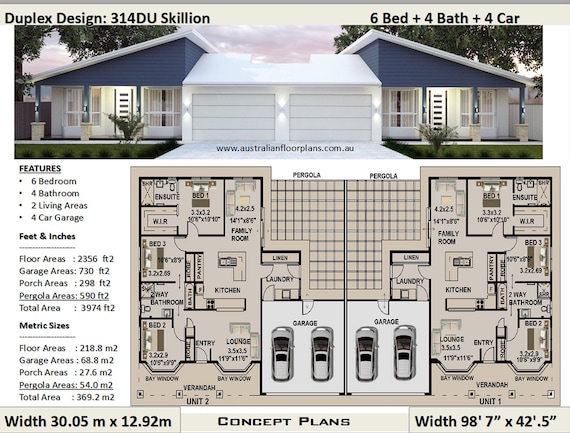 369 2m2 Or 3974 Sq Foot 6 Bedrooms 4 Bathrooms Duplex India 369 2m2 Or 3974 Sq Foot 6 Bedrooms 4, 5 Bedroom Duplex Plan With Dimensions