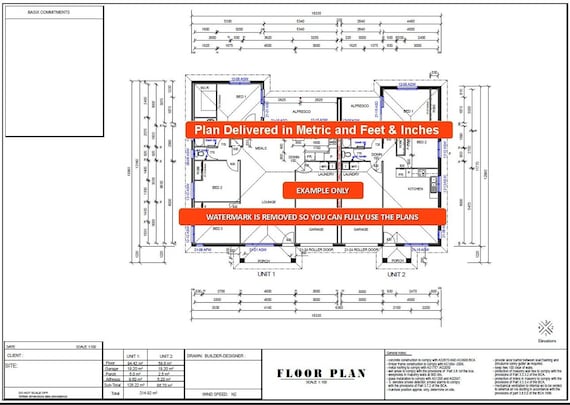 Duplex Townhouse House Plan House Design 208 M2 2247 Sq Feet Two Storey Floor Plans 2 Story House Plans Modern Duplex House Plan