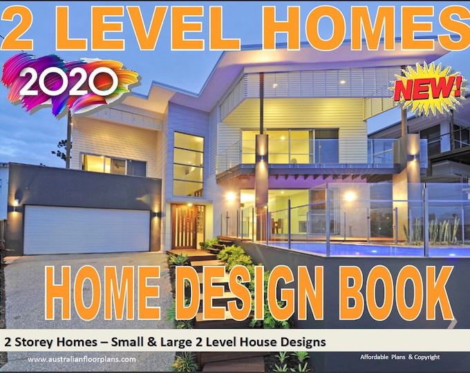 NEW ! Two Level Homes - Distinctive eBook - house plan / 2 story homes plan ebook/ Best Selling ebook catalog