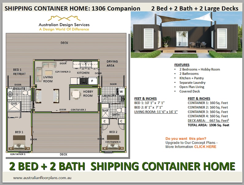 Shipping Container Homes - House Plans Book - Shipping Container ...