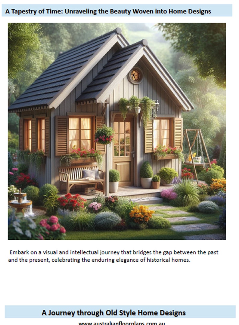 Architectural Romance House, Small and Tiny Home Facades A Glimpse in