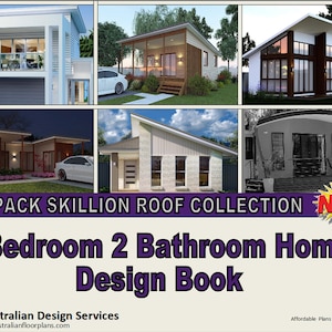 Discover Your Dream Home: Top 6 Two Bedroom, Two Bathroom House Plans eBook