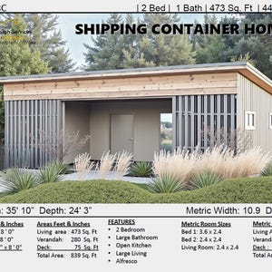 Build Plan#78 SC: Ship Container house plans | 3 containers Shipping Containers | Concept Plan | house plans Shipping Container homes