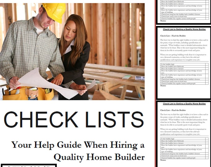 New Home Builder Checklist (How to Identify a World Class Home Builder) Dont just find any home builder—you need to find the right one.