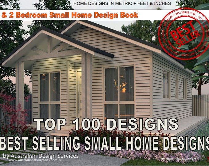 BEST SELLING 1 and 2 Bedroom Small Houses & Granny Flats Designs. catalog