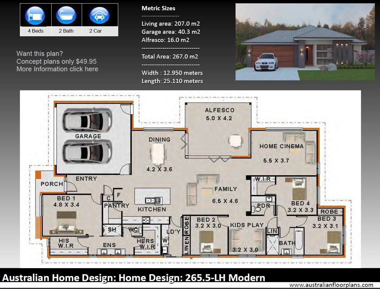 4 Bedroom House Designs Australian and International Home Etsy