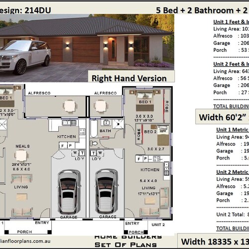 215 M2 Or 2313 Sq Foot 5 Bedrooms Duplex Design Bedrooms Duplex Design 5, Floor Plans For 20×30 House