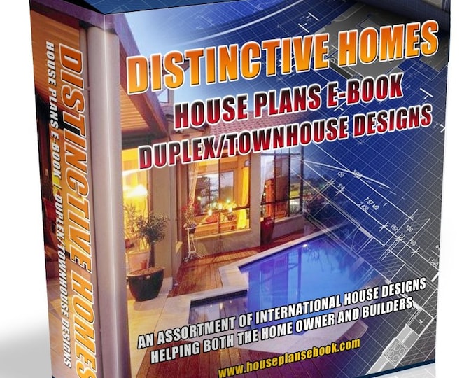 2019 BEST SELLER - Duplex + Townhouse Book of Designs - Australian Home Plans- duplex floor plans- house plan, duplex | duplex house plans