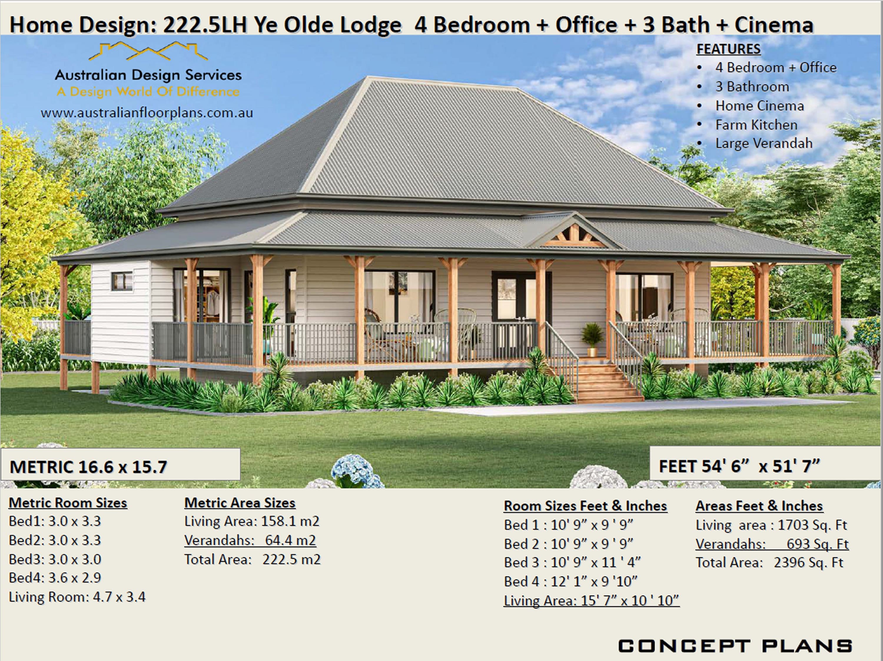 Ranch House Plans 4 Bedroom Office House Plans Home Plans 4 Bed Floor