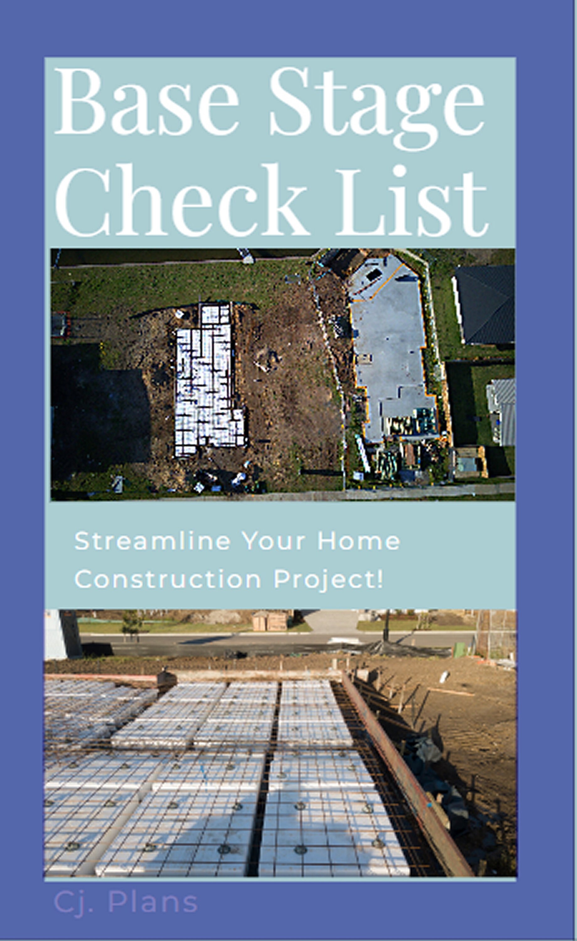 Construction Template for Sale-base Stage Check List-ideal for New Home ...
