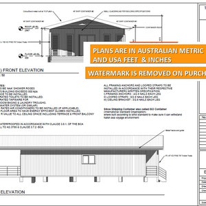 Build Plan#1248 Atlantic: SHIPPING CONTAINER HOME House Plans 1000 Sq ...
