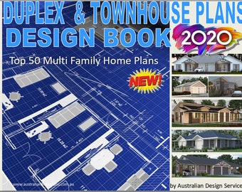 buy Floor plans online here - Duplex House Plans Distinctive Home Designs, townhouse house plans, dual family house floor plans
