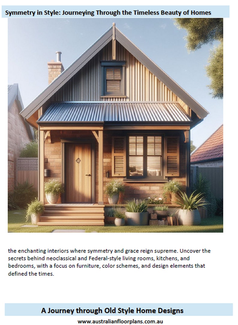 Architectural Romance House, Small and Tiny Home Facades A Glimpse in