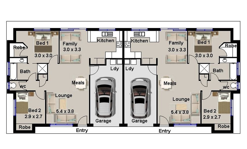 2 bedroom duplex plans best home interior