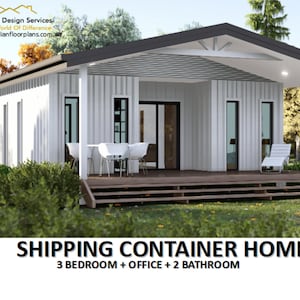 Build Plan#1248 Atlantic: SHIPPING CONTAINER HOME house plans 1000 Sq Foot | House Plans Container home | Container Home-Popular 3 Bed