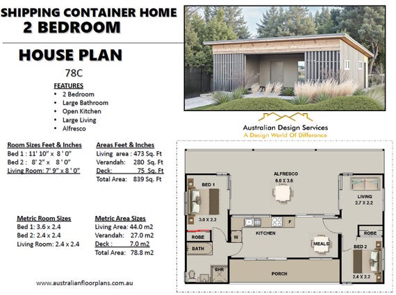 Savannah Shipping Container Home Floor Plan Cargo Container House