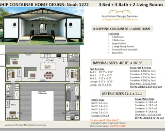 Shipping Container Homes - House Plans Book - Shipping Container Designs / house plans / Best Buy