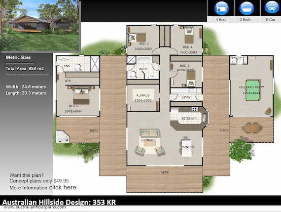 4 Bedroom House Designs Australian And International Home Plans 4 Bedroom House Plan Book Floor Plans Home Plan Bunnings