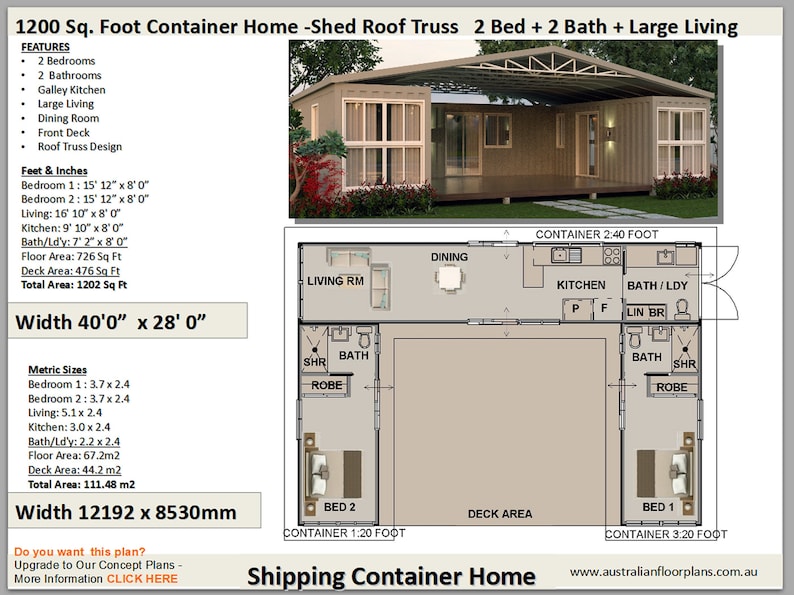Shipping Container Homes: Ultimate House Plans Book for Modern ...