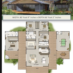 353m2 or 3880 Sq Foot  | 4 Bedrooms | Home Plan 4 bed | 4 bedroom  plus rumpus home plans | 4 bed Home pole home | hillside house plans