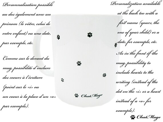 Mug Cat Mug Christmas Gift Woman Christmas Gift Personalized Mug Love Mug Romantic Mug Mom Gift Mum Gift Friend Gift Chatmage
