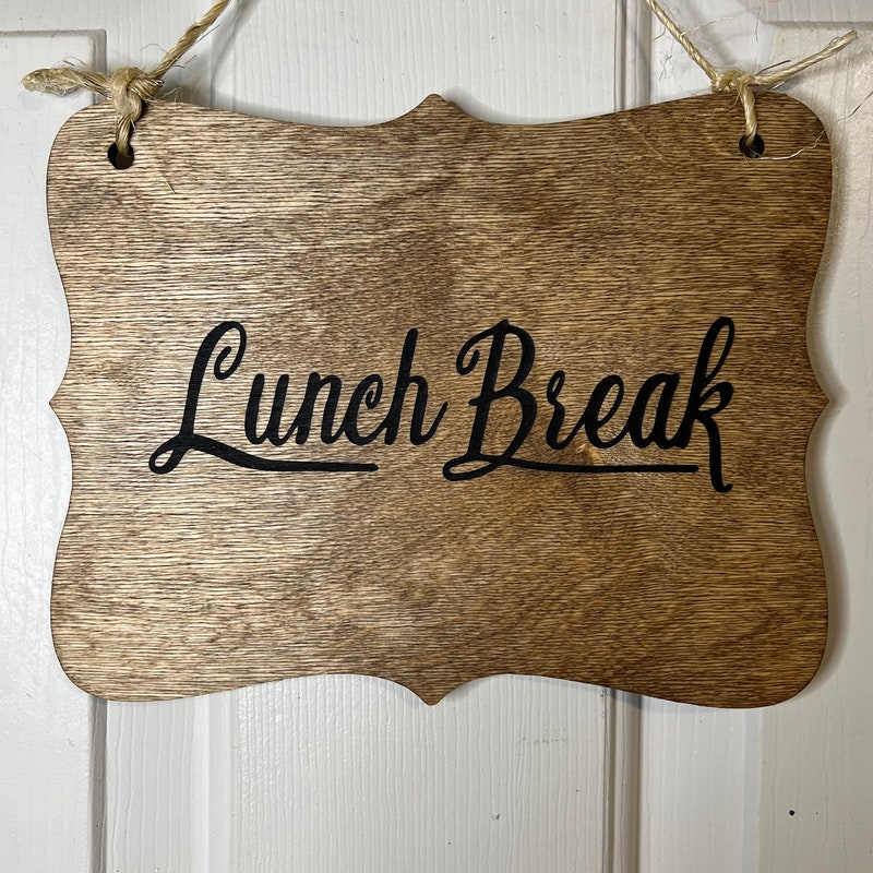 Lunch Room Signs - Etsy
