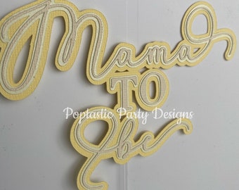 Baby Shower Cake Topper | Custom Baby Cake Topper | Gender Reveal Cake Topper | Cake Topper Baby Shower Decor | Neutral Cake Decor