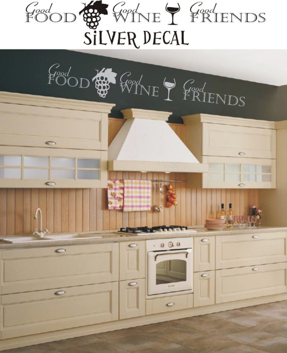 Items similar to HOME DACOR 4 Removable Decal Wall Sticker Art Decoration Vinyl kitchen