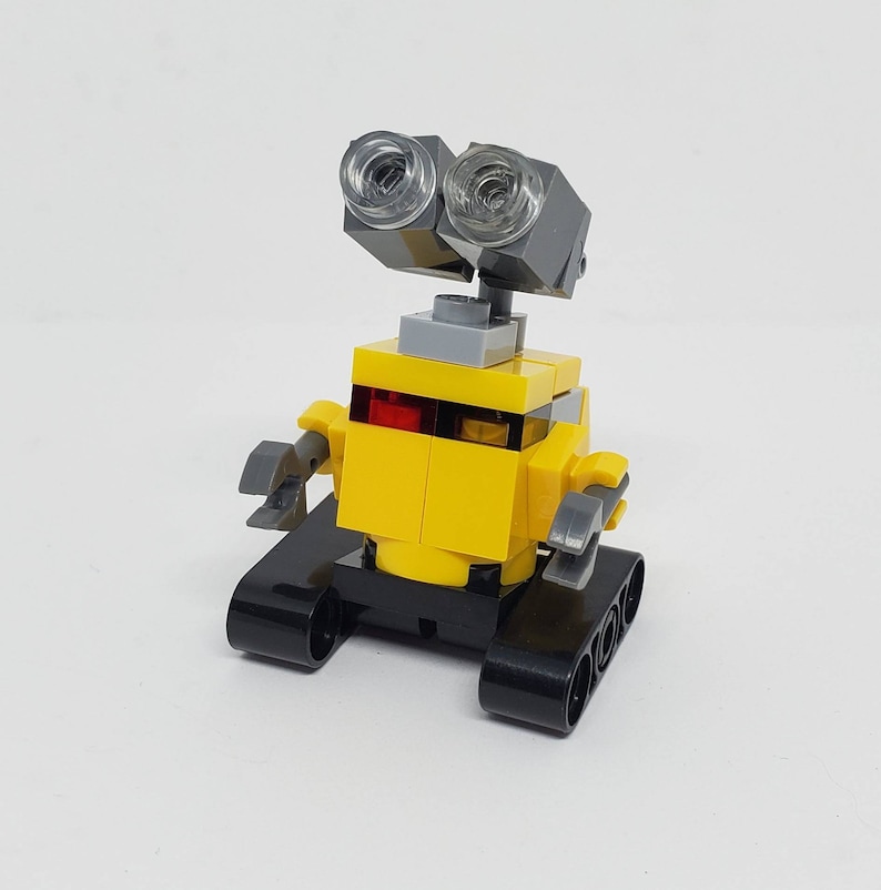Wall-e custom built Lego minifigure mini build | Etsy