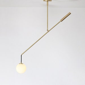 Modern Counterbalance pendant lamp made of solid brass , Ceiling lamp,  Balance Lamp BL011