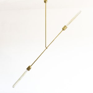 Solid brass Industrial Modern ceiling lamp, pendant lamp, Balance Lamp BL002 image 1