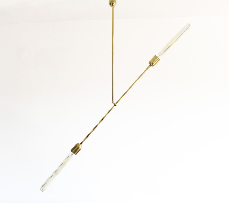 Solid brass Industrial Modern ceiling lamp, pendant lamp, Balance Lamp BL002 image 1