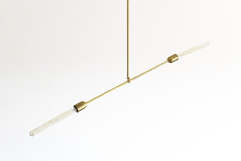 Solid brass Industrial Modern ceiling lamp, pendant lamp, Balance Lamp BL002 image 4