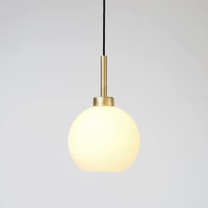 Simple modern glass ball pendant lamp, Ceiling lamp, Balance Lamp image 1