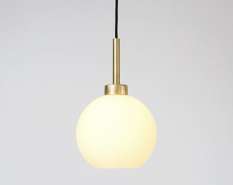 Simple modern glass ball pendant lamp, Ceiling lamp,  Balance Lamp