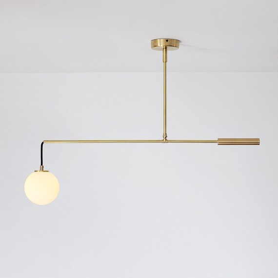 modern balance lamp