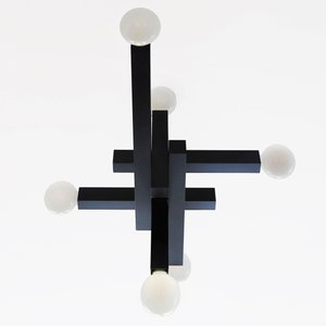 STRUCTURE 01 by Balance Lamp Modern pendant lamp inspired by brutalist architecture and De Stijl movement image 2