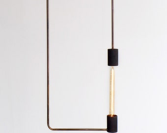 Minimal Industrial Modern Rectangle ceiling lamp, pendant lamp, Balance Lamp