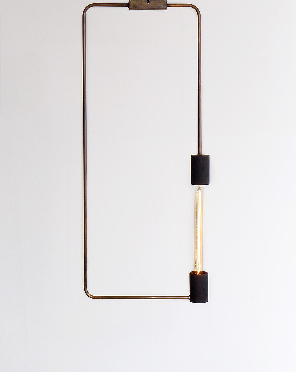 Lampe de Plafond Moderne Industrielle Minimale, Lampe Pendentif, d'équilibre