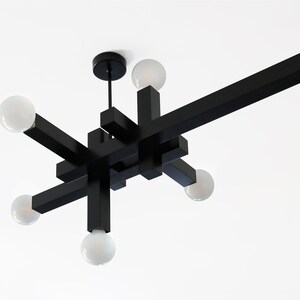STRUCTURE 01 by Balance Lamp Modern pendant lamp inspired by brutalist architecture and De Stijl movement image 3