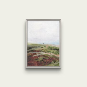 Pintura de casal, arte original, pintura a óleo emoldurada, arte de parede minimalista, decoração de quarto, presente para namorada, presente para mãe