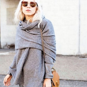travel scarf-palantine Soft oversized  scarf baby alpaca. Wrap over top or jacket. Shawl for  is made of 100% baby alpaca