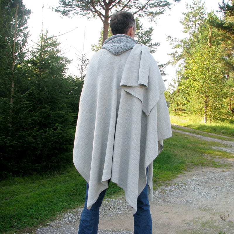 Mens Cape Knit Etsy