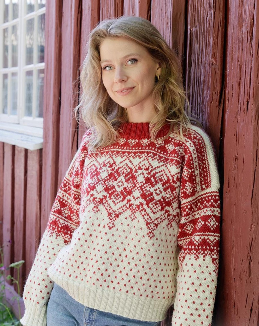 Maglione lavorato ai ferri in DROPS Lima o DROPS Il pezzo