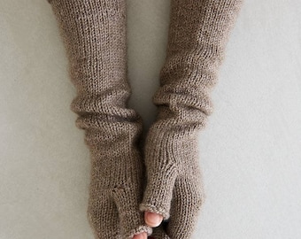 Knit mittens knitted gloves mittens fingerless mittens fingerless gloves soft gloves womens mittens alpaca mittens winter mittens gift women