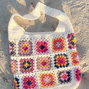 Crochet Bag, Hobo bag, handmade bag, crossbody shoulder bag, Crochet bag, Woven bag, beach large bag, everyday bag, Boho Bag,Gift for Her, image 5