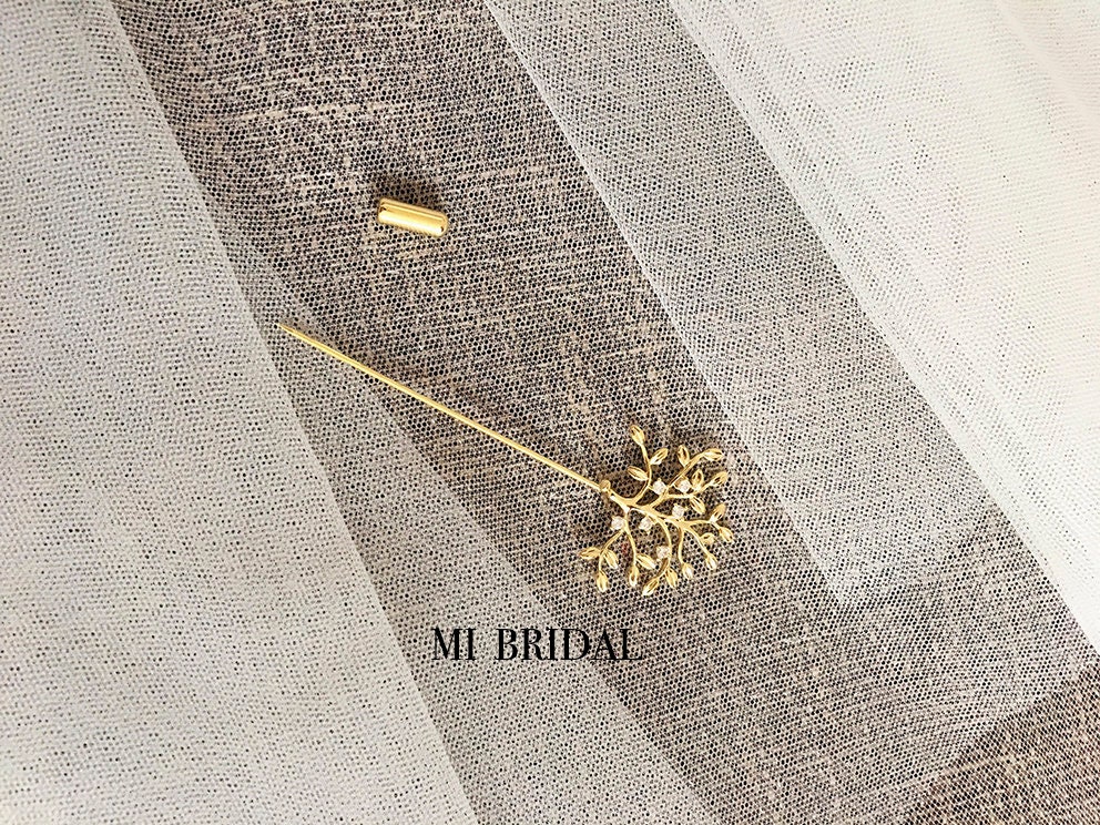 Veil Pin Rhinestone/pearl Pin Pin for Blusher Veils Pin for Etsy