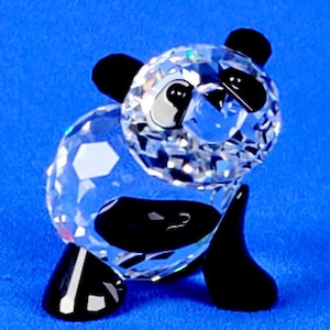 Swarovski Crystal Panda - Etsy