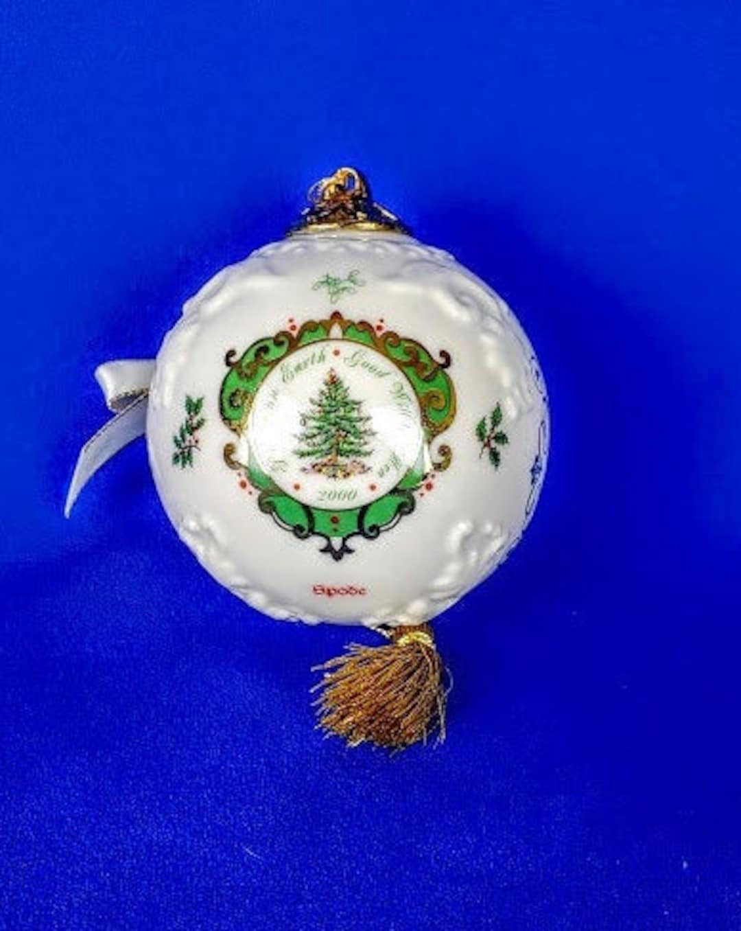 Spode Christmas Ornament Etsy