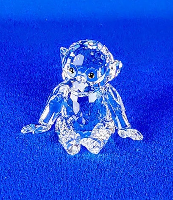Swarovski Crystal Monkey - Etsy